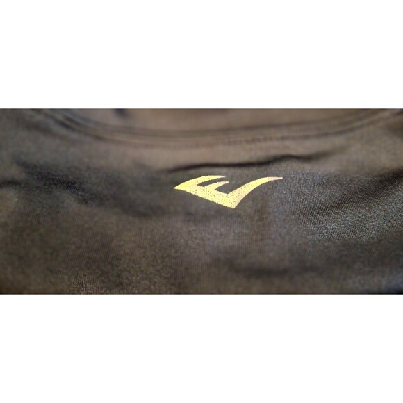 EVERLAST Men's [ M ] Stretchy Body Contouring Active Compression LS Shirt -Black - Picture 9 of 9